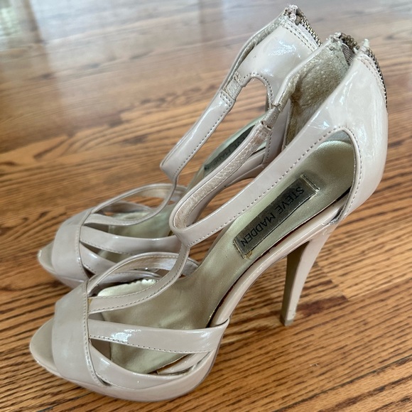 Steve Madden Haylow Blush Platform Heels size 7 - Picture 9 of 11